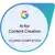 Google AI for Content Creation Certificate
